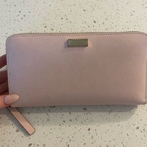 Kate spade wallet light pink